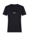 Черная футболка с контрастным логотипом MSGM | Фото 1