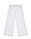 Белые брюки из габардина Monnalisa | Фото 2