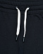 Костюм спортивный свитшот с принтом футболиста + брюки, темно-синий Bikkembergs | Фото 6