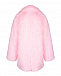 Розовое пальто из эко-меха MSGM | Фото 2