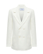 Пиджак с фигурными лацканами, белый Paade Mode | Фото 1