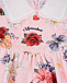 Платье с принтом &quot;цветочная корзинка&quot; Monnalisa | Фото 3