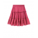 Многоярусная юбка-полусолнце с кружевом Charo Ruiz | Фото 1