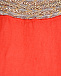 Красное платье с вышивкой бисером 120% Lino | Фото 5