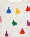 Белое платье с разноцветными кисточками Stella McCartney | Фото 5