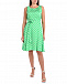 Зеленое платье в горошек Pietro Brunelli | Фото 2