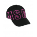 Черная кепка с вышитым лого MSGM | Фото 1