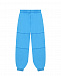 Голубые спортивные брюки с нашивкой MM6 Maison Margiela | Фото 3