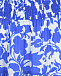 Юбка с синим цветочным принтом Pietro Brunelli | Фото 5