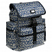 Рюкзак жаккард сплошной логотип, тёмно-синий Dolce&Gabbana | Фото 3