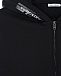 Черная спортивная куртка с отдлекой лентой Dolce&Gabbana | Фото 3