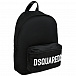 Рюкзак с белым лого, черный Dsquared2 | Фото 2