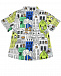 Рубашка с принтом &quot;город&quot; Moschino | Фото 2