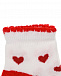Белые носки с красными сердечками Story Loris | Фото 2