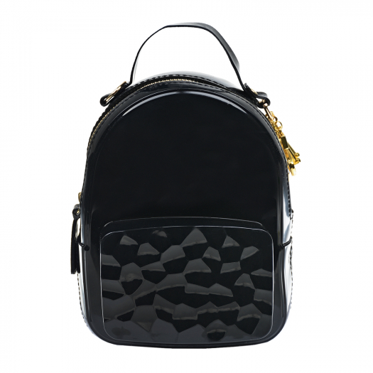 Черный рюкзак, 17x13x9 см Monnalisa | Фото 1