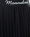 Плиссированная юбка с поясом на резинке Monnalisa | Фото 4