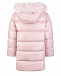 Розовое пальто с меховой отделкой Yves Salomon | Фото 2