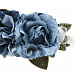 Ободок с синими цветами Monnalisa | Фото 3