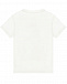 Белая футболка с принтом &quot;девочка&quot; Fendi | Фото 3