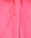 Розовая шуба из эко-меха Glox | Фото 5