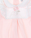 Розовый комбинезон с оборками и вышивкой Aletta | Фото 3