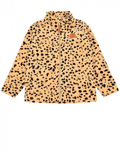 Куртка из флиса с леопардовым принтом  | Фото 1