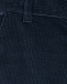 Синие вельветовые брюки Dal Lago | Фото 3