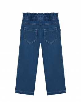 Синие джинсы с пуговицами Chloe Синий, арт. C04198 Z10 | Фото 2