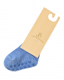 Голубые носки со стоперами Jan&Sofie Голубой, арт. NAML-016 | Фото 1