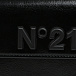 Прямоугольная сумка с лого в тон, черная No. 21 | Фото 5