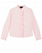 Розовая рубашка из поплина с оборкой Emporio Armani | Фото 2