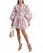Платье с розовым принтом Forte dei Marmi Couture | Фото 2