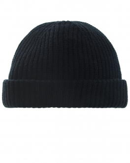 Черная шапка из кашемира Yves Salomon Черный, арт. 21WAA801XXCARD C99 | Фото 1