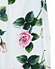 Сарафан из поплина с принтом &quot;Тропические розы&quot; Dolce&Gabbana | Фото 3