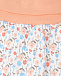 Спортивные брюки с цветочным принтом Sanetta Kidswear | Фото 3