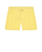Ажурные вязаные шорты, желтые Mipounet | Фото 1