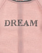 Розовый комбинезон с надписью &quot;DREAM&quot; Oscar et Valentine | Фото 3