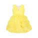 Желтое платье с пышной юбкой Sasha Kim | Фото 1