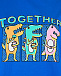 Синяя футболка с надписью &quot;Together&quot;  | Фото 8