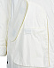 Белое пальто-пуховик с капюшоном Yves Salomon | Фото 6