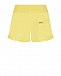 Желтые шорты с рюшами для беременных Pietro Brunelli | Фото 7