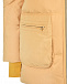 Куртка песочного цвета с меховой отделкой Diego M | Фото 5