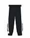 Черный спортивный костюм с брендированными лампасами Moschino | Фото 4