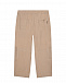 Бежевые брюки с накладными карманами Brunello Cucinelli | Фото 2