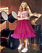 Розовая футболка с выишивкой пайетками Dolce&Gabbana | Фото 2
