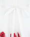 Белое платье с цветочной вышивкой Aletta | Фото 4