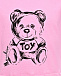 Платье с принтом &quot;медвежонок&quot;, розовое Moschino | Фото 3