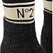 Высокие черные кеды с лого No. 21 | Фото 6