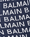 Темно-синие шорты со сплошным лого Balmain | Фото 3