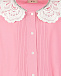 Розовое платье с белым кружевным воротником No. 21 | Фото 4